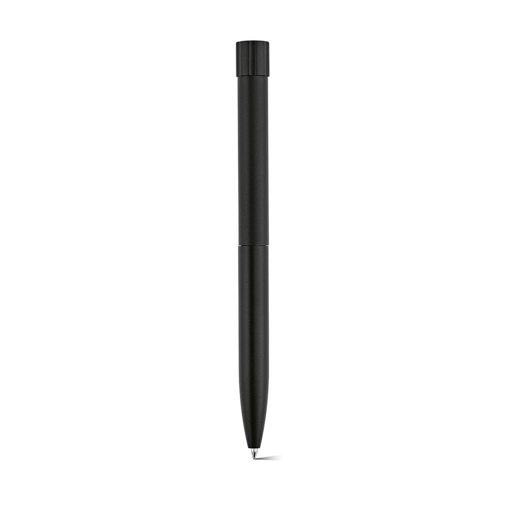 Stylo Borges en aluminium recyclé, encre noire 1 km Dokumental®
