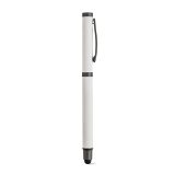 Vue 5 de Stylo Woolf en inox recyclé, touch & encre noire 1 km