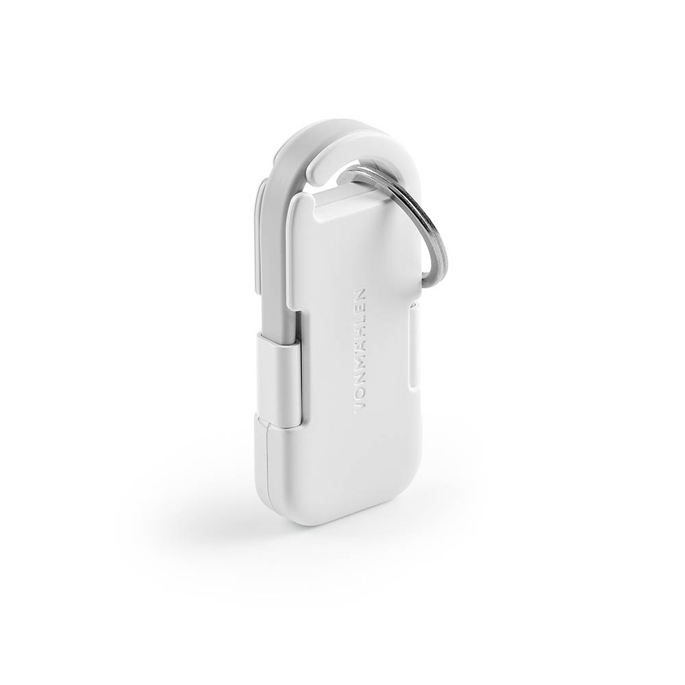 Porte-clés Evergreen Go 2-en-1 avec batterie externe. rTPE. 1000mAh