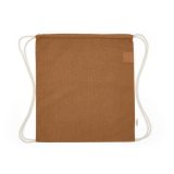 Vue 6 de Sac à cordon Lhotse rCOTON 140 g/m². Cordon en coton recyclé