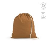 Vue 7 de Sac à cordon Lhotse rCOTON 140 g/m². Cordon en coton recyclé