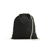 Vue 1 de Sac à cordon Lhotse rCOTON 140 g/m². Cordon en coton recyclé