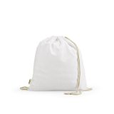 Vue 1 de Sac à cordon Lhotse rCOTON 140 g/m². Cordon en coton recyclé