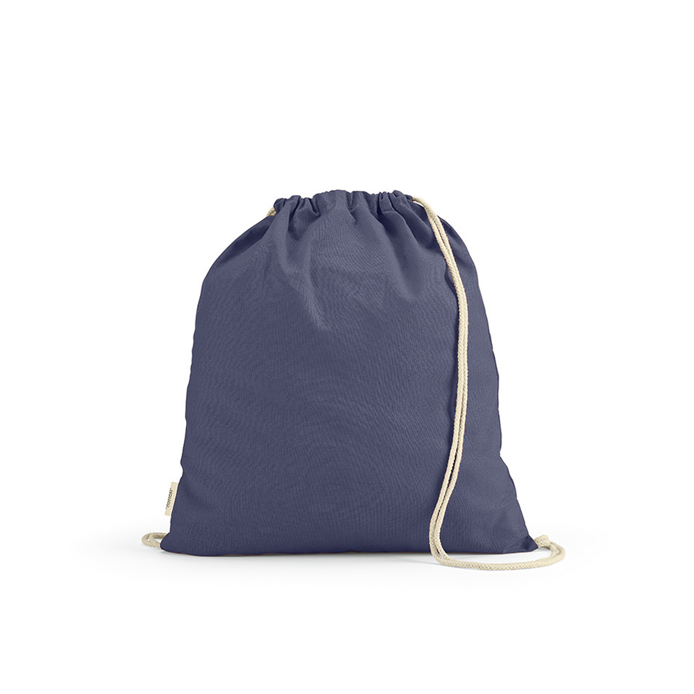 Sac à cordon Lhotse rCOTON 140 g/m². Cordon en coton recyclé