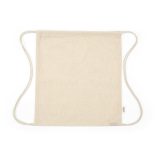Vue 2 de Sac à cordon Lhotse rCOTON 140 g/m². Cordon en coton recyclé