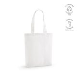Vue 5 de Sac shopping Logan rCOTON 280 g/m². Anses 65 cm, soufflet