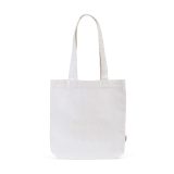 Vue 6 de Sac shopping Logan rCOTON 280 g/m². Anses 65 cm, soufflet
