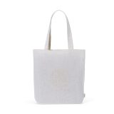 Vue 6 de Sac shopping Elbrus rCOTON 220 g/m². Anses 65 cm, soufflet