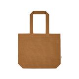 Vue 11 de Sac shopping Blanc rCOTON 220 g/m². Anses 65 cm, soufflet