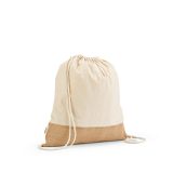 Vue 1 de Sac à cordon Denali rCOTON 180 g/m² et jute 275 g/m²