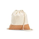 Vue 4 de Sac à cordon Orizaba rCOTON 180 g/m² et liège