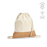 Vue 7 de Sac à cordon Orizaba rCOTON 180 g/m² et liège