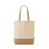 Vue 2 de Sac shopping rCOTON Puncak 180 g/m² et jute 275 g/m²