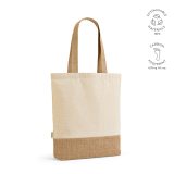 Vue 6 de Sac shopping rCOTON Puncak 180 g/m² et jute 275 g/m²