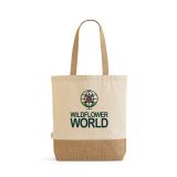 Vue 7 de Sac shopping rCOTON Puncak 180 g/m² et jute 275 g/m²