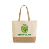 Vue 9 de Sac shopping Mauna Kea rCOTON 220 g/m² et jute 275 g/m²