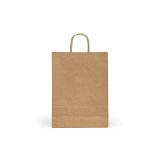 Vue 3 de Sac kraft recyclé Vesuvio M 115g/m².Fabriqué au Portugal
