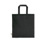 Vue 3 de Sac de courses Aneto en rCotton 140 g/m². Anses de 30 cm