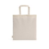 Vue 2 de Sac de courses Aneto en rCotton 140 g/m². Anses de 30 cm