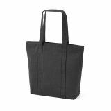 Vue 4 de Sac de courses Illimani en coton rCotton 360 g/m². Anses de 65 cm