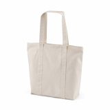 Vue 4 de Sac de courses Illimani en coton rCotton 360 g/m². Anses de 65 cm
