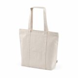 Vue 1 de Sac de courses Illimani en coton rCotton 360 g/m². Anses de 65 cm