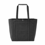 Vue 6 de Sac de courses Damavand en coton 360 g/m². Fermeture à pression