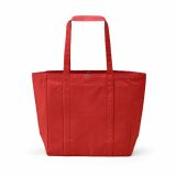 Vue 3 de Sac de courses Damavand en coton 360 g/m². Fermeture à pression