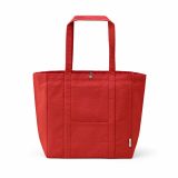 Vue 2 de Sac de courses Damavand en coton 360 g/m². Fermeture à pression