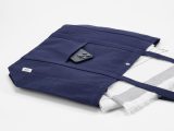 Vue 5 de Sac de courses Damavand en coton 360 g/m². Fermeture à pression