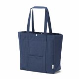 Vue 1 de Sac de courses Damavand en coton 360 g/m². Fermeture à pression