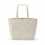 Vue 3 de Sac de courses Damavand en coton 360 g/m². Fermeture à pression