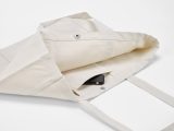 Vue 5 de Sac de courses Damavand en coton 360 g/m². Fermeture à pression