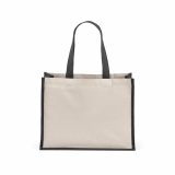 Vue 6 de Sac de courses Maglic. Coton rCotton 300 g/m² et jute