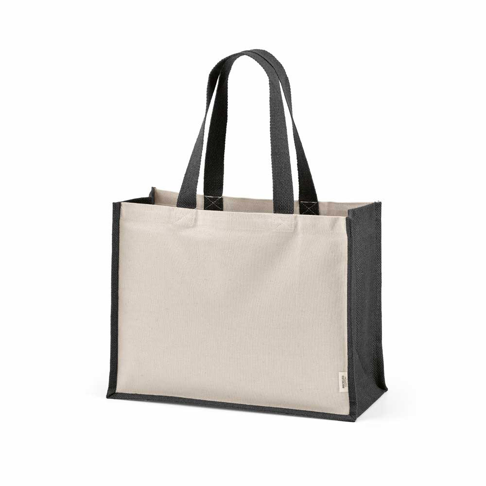Sac de courses Maglic. Coton rCotton 300 g/m² et jute
