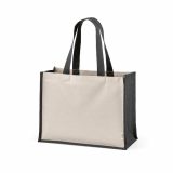 Vue 8 de Sac de courses Maglic. Coton rCotton 300 g/m² et jute