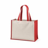 Vue 4 de Sac de courses Maglic. Coton rCotton 300 g/m² et jute
