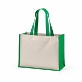 Vue 1 de Sac de courses Maglic. Coton rCotton 300 g/m² et jute