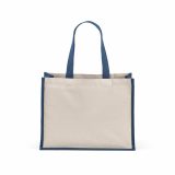 Vue 3 de Sac de courses Maglic. Coton rCotton 300 g/m² et jute