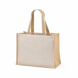 Vue 4 de Sac de courses Maglic. Coton rCotton 300 g/m² et jute