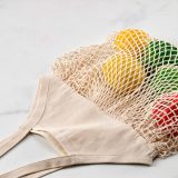 Vue 2 de Sac à légumes Huascaran en rCoton 180 g/m². Anses de 60 cm