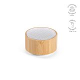 Vue 7 de Enceinte Einstein en bambou et rABS,400mAh Autonomie jusqu’à 3h,3W