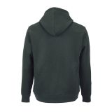 Vue 2 de Sweat unisexe Bondi à capuche. Coton bio et rPET. 300 g/m²