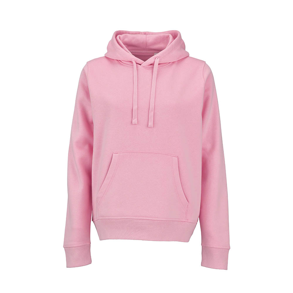 Sweat Bondi pour femme à capuche. Coton bio et rPET. 300g/m²