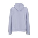 Vue 2 de Sweat Bondi pour femme à capuche. Coton bio et rPET. 300g/m²