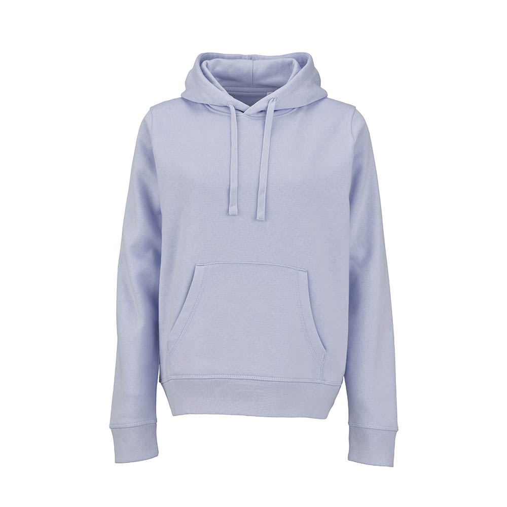 Sweat Bondi pour femme à capuche. Coton bio et rPET. 300g/m²