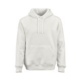Vue 1 de Sweat Tulum à capuche. Coton bio, rCotton et rPET. Fabriqué au Portugal.