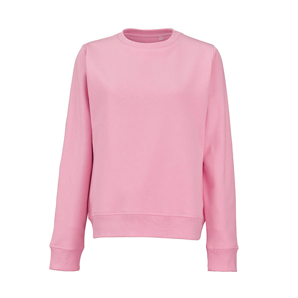 Sweat Waikiki pour femme à col rond. Coton bio et rPET. 300g/m²