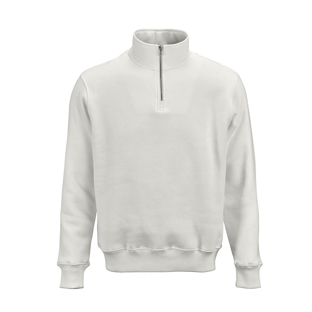 Sweat Malibu à zip Coton bio, rCotton et rPET. Fabriqué au Portugal