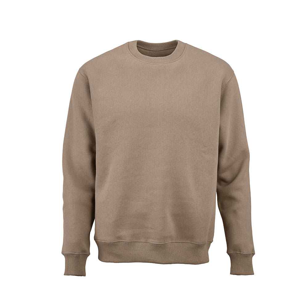 Sweat mixte Nazaré col rond. Coton bio, rCotton et rPET. Fabriqué au Portugal